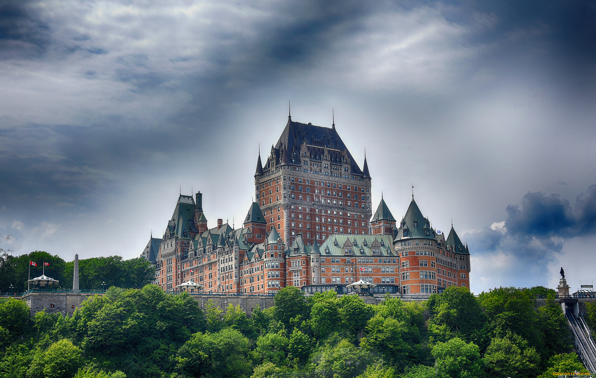 chateau frontenac - quebec city, ,  , , 